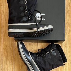 Sorel 11.5 Men's Winter Boots 1964 PAC Nylon WP in Black -------NEVER WORN!!!